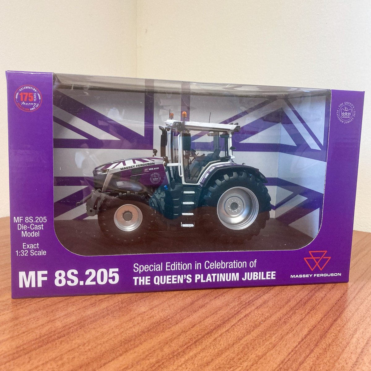 Just look at this scale model of the The Queen's Platinum Jubilee tractor! 💜

There's still time to purchase one, either for your own collection or as a gift for Christmas. Only while stocks last. 

➡ agwood.co.uk/contact-us 

#LimitedEdition #jubileetractor #TheQueen
