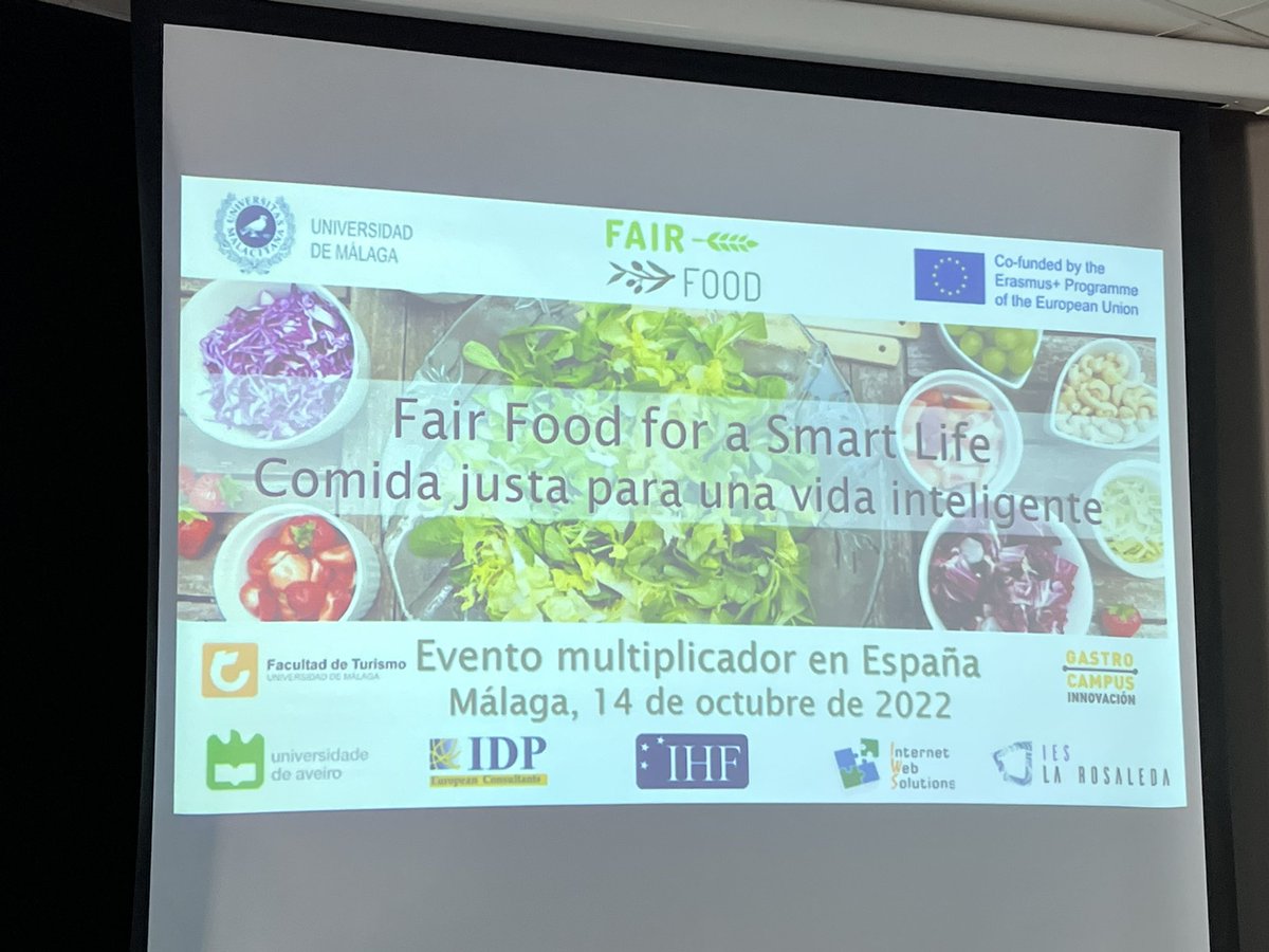 Rsctalent1's tweet photo. Lleno absoluto en el evento multiplicador del @FairFoodUMA! @umaturismo #saberesysabores #comersano #cuidarelplaneta #alimentostradicionales #comidacasera #cocinadelaabuela #dietamediterranea https://t.co/AgAAHbAZWj