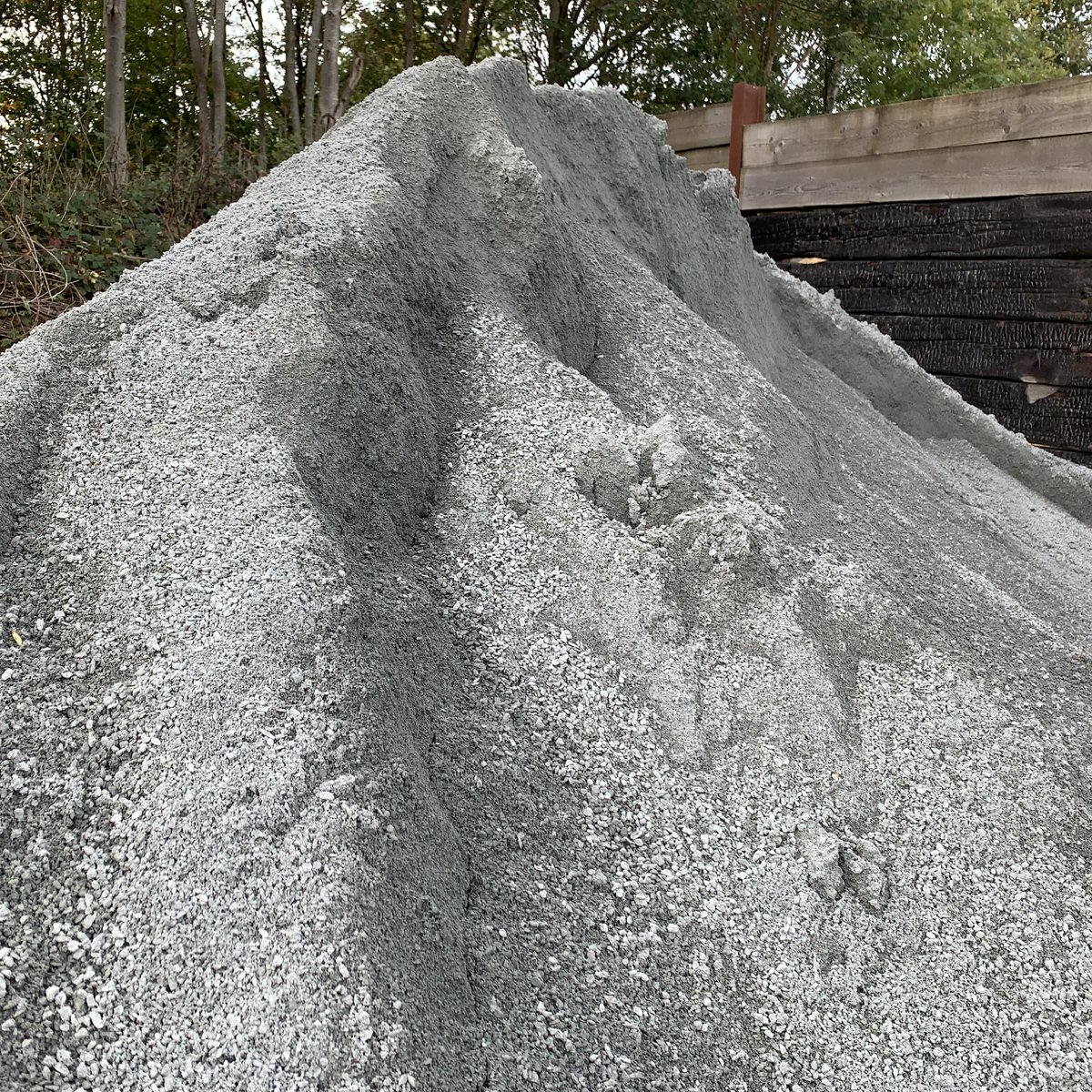 We stock granite dust which is great to lay under artificial grass. It binds together when slightly damp, then goes rock hard once dry but still allows water to drain. #artificialgrass #LAWN #aggregates #granodust #granitedust #landscaping #gardens #harlow #essex #hertfordshire