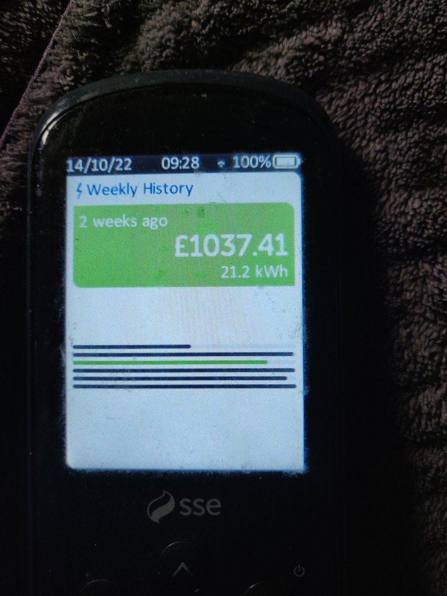 jet0823's tweet photo. @dsbailey87 @MartinSLewis That sounds like what happened to us a couple of weeks ago. We're with SSE or OVO as they've taken over ... I can't lie I was massively panicking over how I was going to keep us in electric.... https://t.co/lQCamQdJOk