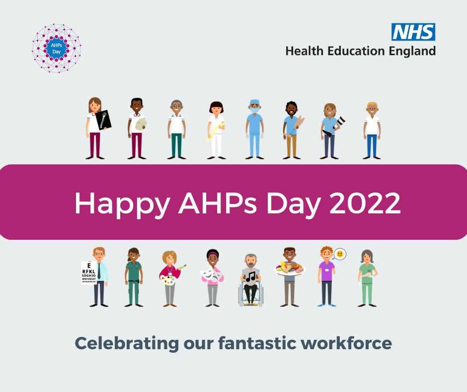 Happy #AHPsDay! Today we are celebrating AHP day in recognition of the amazing impact AHPs make to the delivery of high-quality care!   👉  orlo.uk/fG59x
