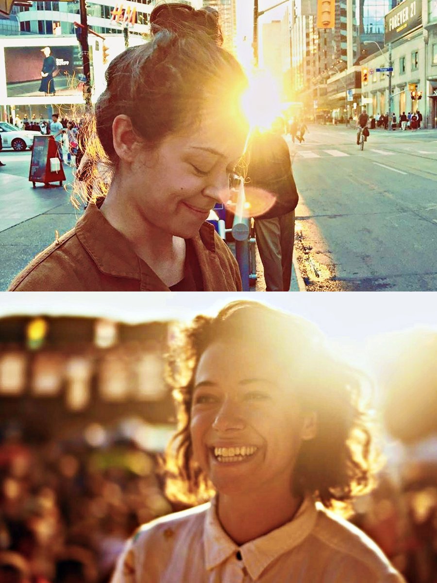 tatiana maslany is a ray of sunshine