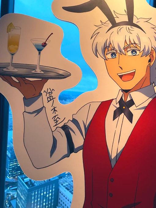 この凄い、っていうのは偶然だけどシ2でコラボ感あって凄いなぁというあれあとサインウィンクもあるのね! 