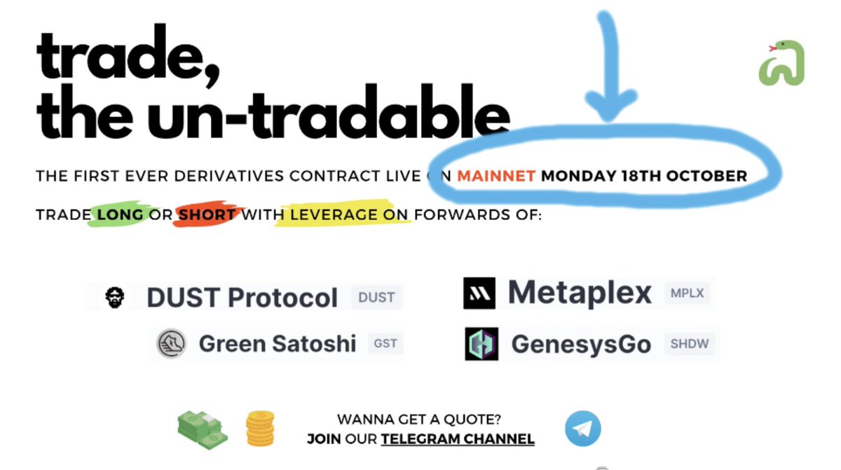 Did you find our not-so-well hidden message in the previous announcement? If not, let us highlight it Starting on Monday, you will be able to use #VyperOTC primitive on mainnet to trade permissionless OTC derivatives This is just the beginning.. 🤠