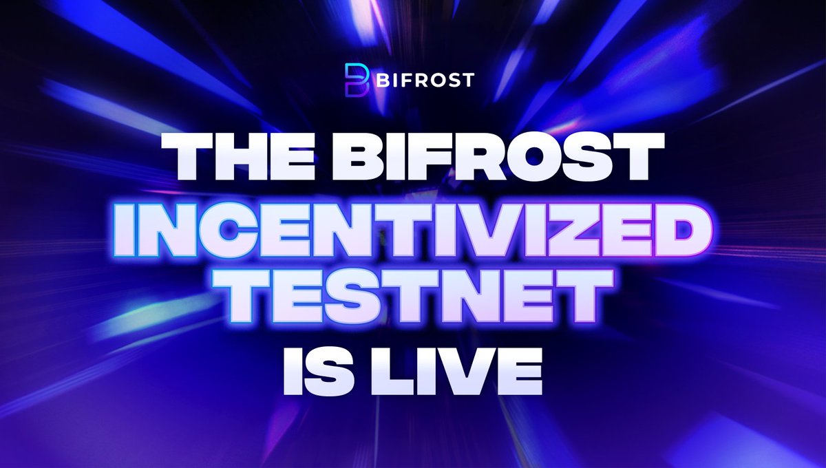 Announcing the Launch of #BIFROST Incentivized Testnet 🚀

👏The #BIT is now LIVE thanks to all your support! If you are a selected validator, please make sure to check your email and Discord to prepare to begin the journey!

📕 Check our Medium: medium.com/bifrost/announ…