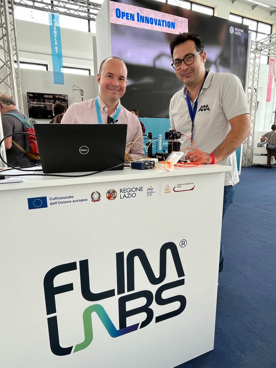 FlimLabs's tweet photo. Thank you @MakerFaireRome, it was a blast!🚀 So much #energy and so many great people! We had a great time there and the event was a fantastic #opportunity to meet also our collaborators! A huge thank to #5BITS and #TEKO for the interesting discussions!💡Now, back to work! 😎 https://t.co/6g12e9LAYC