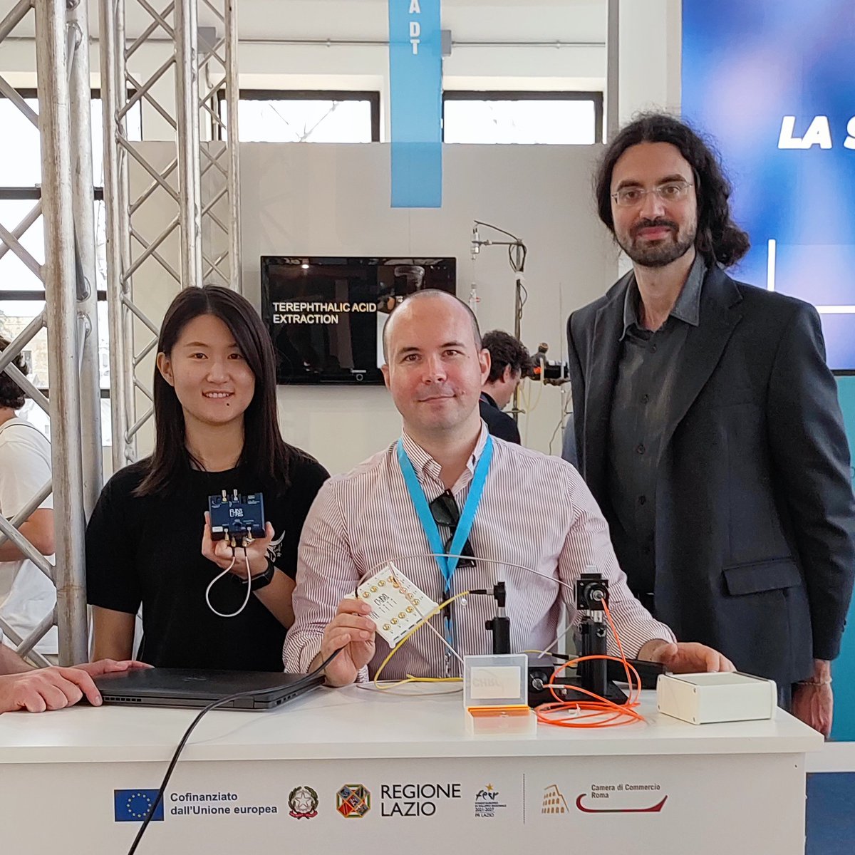 FlimLabs's tweet photo. Thank you @MakerFaireRome, it was a blast!🚀 So much #energy and so many great people! We had a great time there and the event was a fantastic #opportunity to meet also our collaborators! A huge thank to #5BITS and #TEKO for the interesting discussions!💡Now, back to work! 😎 https://t.co/6g12e9LAYC