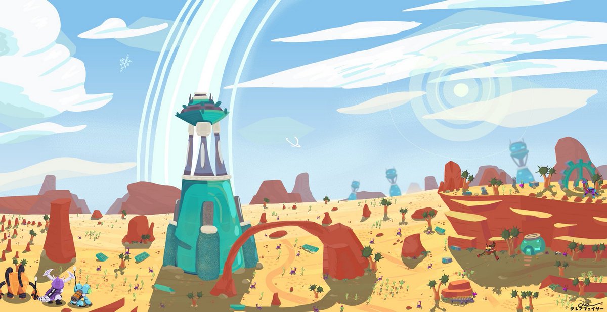 Today is #FridayFanArt &amp; we have selected this week's #BotworldAdventure Fan Art Event winner. Congrats to <a href="/GlareFacer/">Glare</a> for this wonderful work of art. This talented Botmaster will be rewarded 150 Gems. #BotworldAdventureArt #MobileGames #MobileGaming #rpg #openworldgame