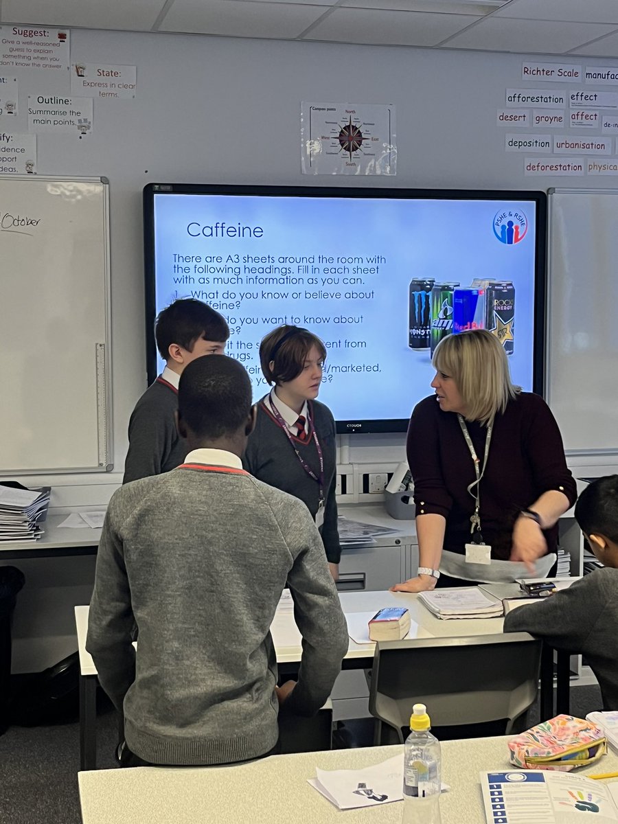 gorse_ruth's tweet photo. Some fantastic group work is taking place during our Empowerment day with students learning about the dangers and effects of stimulants! #empowermentday #rshe https://t.co/tFqw1ENms8