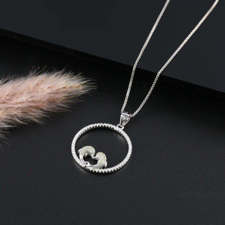 silveroindia's tweet image. SILVERO DOLPHIN WITH HEART PATTERN ZIRCON  STERLING SILVER PENDANT
silvero.in/collections/all
Item Code- PN1-1
Silver Purity925 Sterling Silver
PlatingRhodium
#silver #dolphinpattern #heartpattern #zircon #designer #stylish #uniquedesign #rhodiumplated  #pendant #silvero