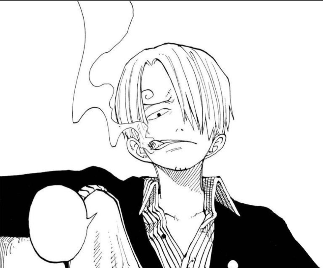 - الأمير ، فينسموك سانجي ، جناح لـ ملك القراصنة مونكي دي لوفي و واحد من أعظم الشخصيات في القصة ، احد من مفضليني في القصة بشكل عام 💛.