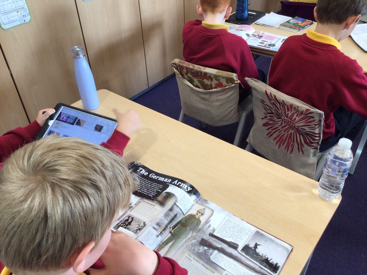MrCStJames's tweet photo. Such a buzz about #reading this morning in @StJamesYear6 What a joy!
Very moving sharing with them the extract about the unknown warrior by @dcsandbrook from the superb #adventuresintime book after our visit to @wabbey @BorrowBox #readingforpleasure https://t.co/n3Y6bhAkoF