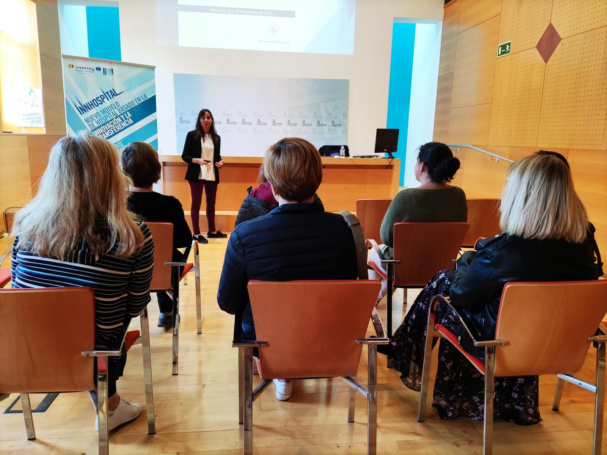 Fundacion_UVa's tweet photo. El Proyecto #INNHOSPITAL @poctep de la Gerencia de Salud @jcyl ha tenido como ponentes a Jose Luis Velasco y Susana Núñez de #Innovación #Funge en el "Seminario sobre Capacitación en Innovación Sanitaria: gestión de la propiedad industrial e intelectual. Patentes." https://t.co/vqgcgR0RpV