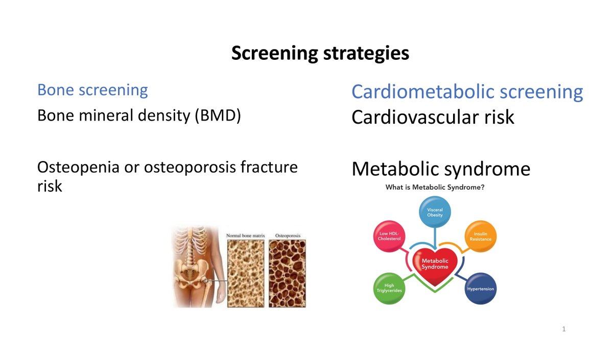 ReneeBultijnck's tweet photo. (3/20) 

➡️Implementing #rehabilitation interventions, combination of screening and management

✅bone &amp; cardiometabolic screening
✅ adequate calcium &amp; vitamin D, optimal nutrition &amp; diet, physical activity &amp; exercise, psychosocial care https://t.co/ZOdGQjya2n