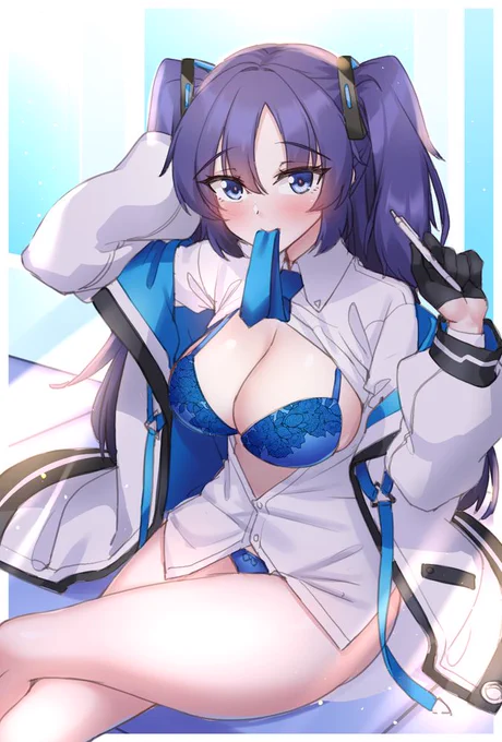 "先生、ちょっとお時間いただけますか?"

#ブルアカ 
#早瀬ユウカ 