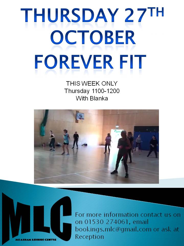 Reminder for tomorrow <a href="/NWLeics/">NWL District Council</a> <a href="/MeashamPC/">Measham Parish</a> <a href="/OneMeasham/">One Measham</a> <a href="/leicslive/">LeicestershireLive</a> <a href="/AshbyTimes/">Ashby</a> <a href="/ThisIsNWLeics/">ThisIsNWLeics</a> <a href="/SwadConnections/">Swadlincote Connect</a> <a href="/CoalvilleTimes/">Coalville Times</a> <a href="/IbstockLife/">Ibstock Life</a> <a href="/ActiveLLROrg/">Active Together (Partners)</a> <a href="/SweatandCheer/">Sweat and Cheers</a> #mlc #measham #fitnessmotivation #fitnessgoals #exercise #gym #foreverfit #meashamleisurecentre #thursday #fit