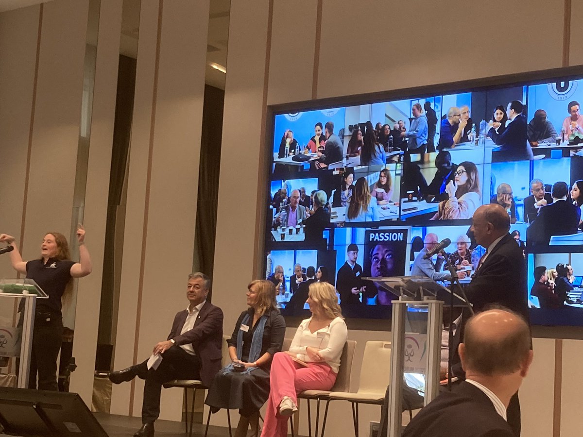 Here’s our <a href="/DofE/">The Duke of Edinburgh’s Award</a> youth ambassador Sunny <a href="/ElvyCurious/">Nik Elvy</a> at the <a href="/intaward/">International Award</a> Forum talking about the importance of youth engagement with delegates from across the globe - her main message: there are lots of ways to engage young people but everyone can and must do something!