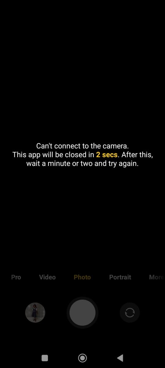 susheil505's tweet photo. @RedmiIndia just bought two days ago Redmi note 11 &amp; facing front camera issue. How to fix this? Also do hard reset. https://t.co/jCULcTkdaH
