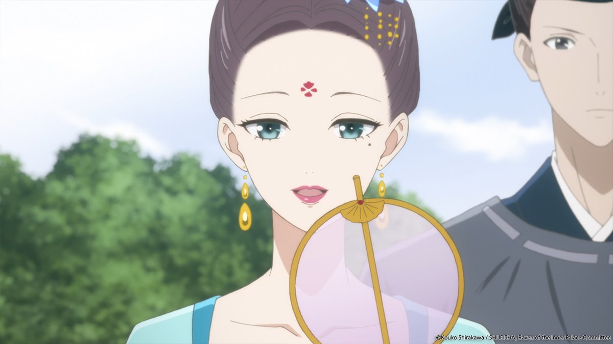 [애니플러스 10/16 01:00 방송 『후궁의 까마귀』 3화 "꽃피리"] -봄이 도래했음을 알리는 바람과 함께 죽은 자가 돌아와 피리를 분다고 전해지고 있다....