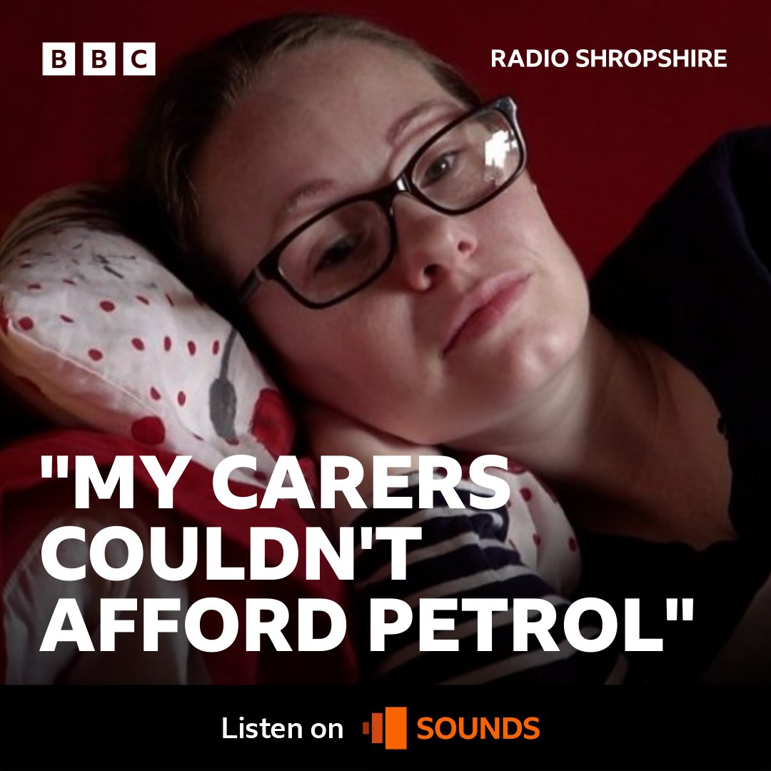 Natalie from Shrewsbury has been without care visits since April - because of fuel costs. 📻 Hear her with @jimallthetime this morning: bbc.in/3Tk6GrY 📖 More on @BBCNews: bbc.in/3yGJLz8 🔈 Natalie's story on @BBCAccessAll @BBCSounds: bbc.in/3yBmVZt
