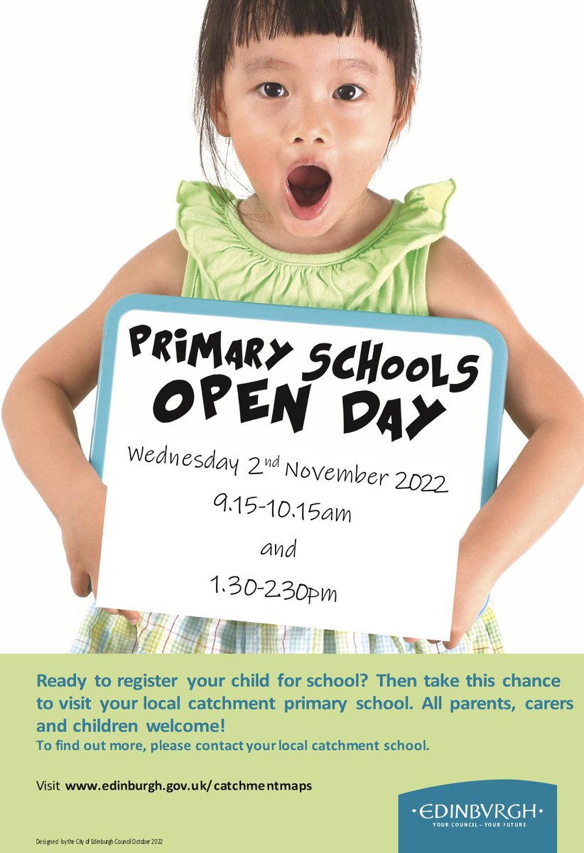 StNiniansRCPS's tweet photo. For anyone due to start school in August 2023, we look forward to welcoming you to St Ninian’s R.C. Primary School on Wednesday 2nd November for our Open Day.

See details below 👇 https://t.co/UOxDouYNwW