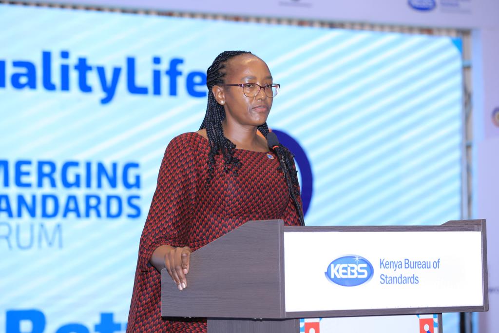 KEBS_ke's tweet photo. Engaging with you today on matters standardization is a great fulfillment. We are hosting the #WorldStandardsDay celebrations & quarterly #EmergingStandards Forum to unveil 474 Kenya standards recently approved by the National Standards Council. ~ Director Esther Ngari https://t.co/9nsNGQudbS