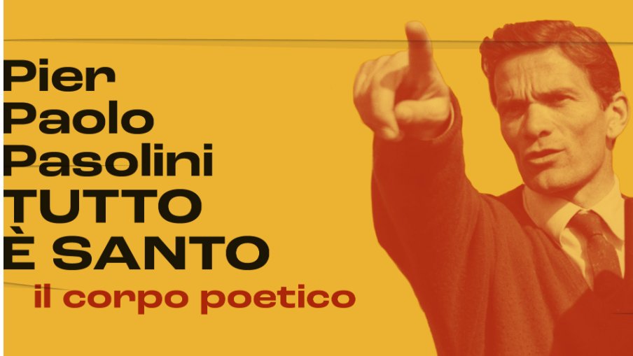 Roma's tweet photo. “Tutto è Santo”, #Pasolini in #mostra al Palazzo @Esposizioni dal 19/10 al 26/02. Un’accurata selezione di oltre 700 pezzi a comporre un ritratto “corporeo” e inedito del grande intellettuale italiano nel centenario della nascita 👉https://t.co/765aUq4lEb
#Pasolini100 #PPP100 https://t.co/UBgWdDUdBT