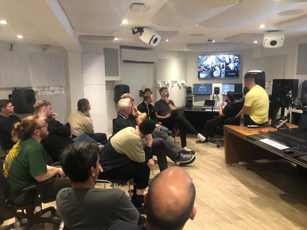 Big thanks to @SourceDist / @hhbcomms for their Genelec and Dolby Atmos training day. Great to learn more about @Genelec's environmentally-aware production process and how Genelec as a whole can help end users access Dolby Atmos more easily through their GLM software.