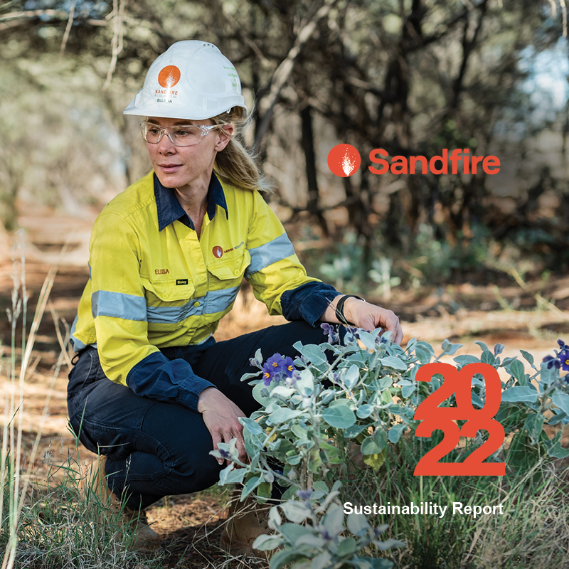 Sandfire is pleased to advise that we have released our 2022 Sustainability Report.  

You can read our Sustainability Report here @ bit.ly/sfrsr22