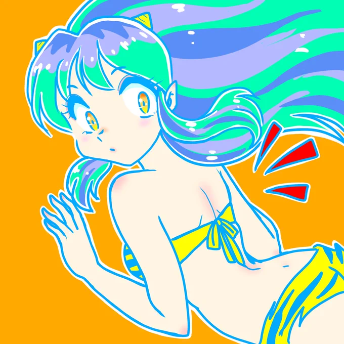 結局、なんでブラのヒモを結ぶ必要あったの?っていう落書き 