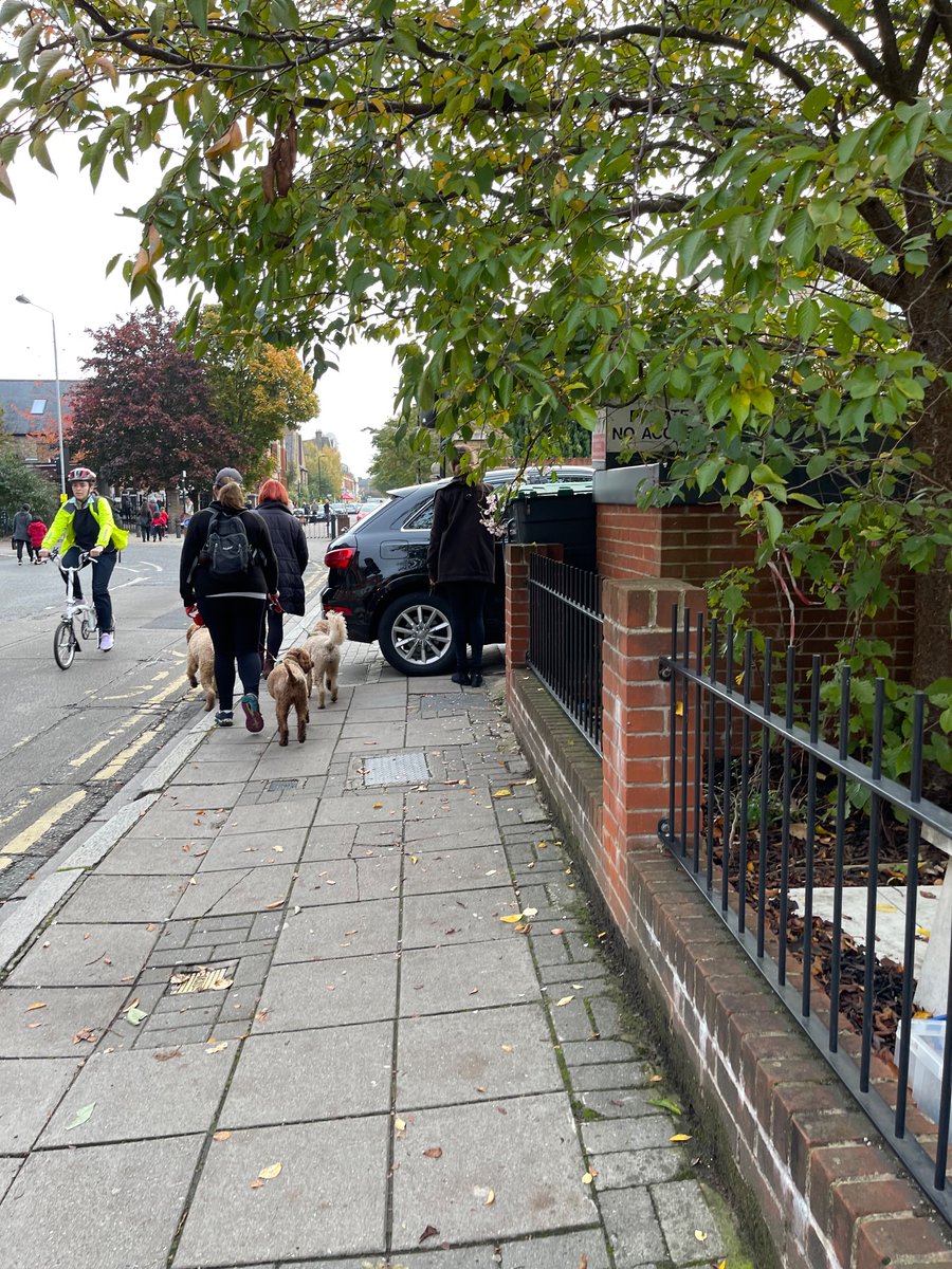 apple_innes's tweet photo. @ealingparking can you do something about cars blocking pavement near a school? This is in 7 Holinser Terrace W5. This car is there every morning 8.30-9am. My 4yo and baby in the pram have had to walk on a very busy main road facing oncoming cars because this person parks here. https://t.co/dxi8cSwRPO
