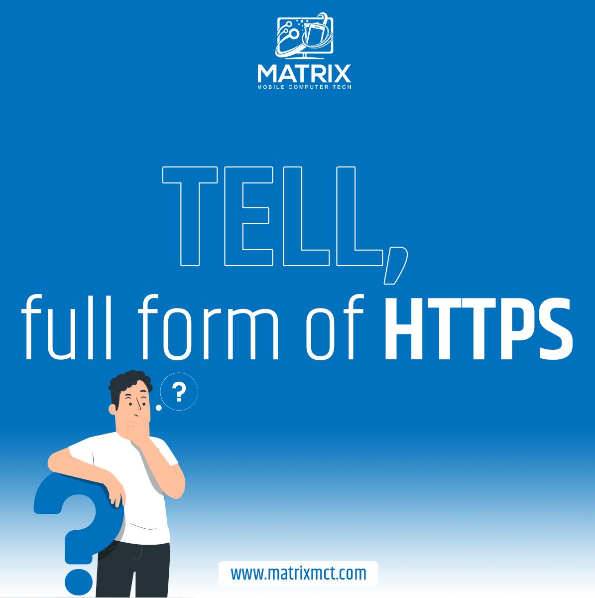 matrixmct's tweet photo. Comment down the answer

Visit us at https://t.co/U5FpgI04Ep

#matrixcomputertech #HTTPS #Fullform #dyk #didyouknow #Doyouknow #itservices #itsupport #technology #itsolutions #it #tech #computerrepair  #datacenter #cabling #California #Sandeigo #USA https://t.co/aL4k8MGPKD