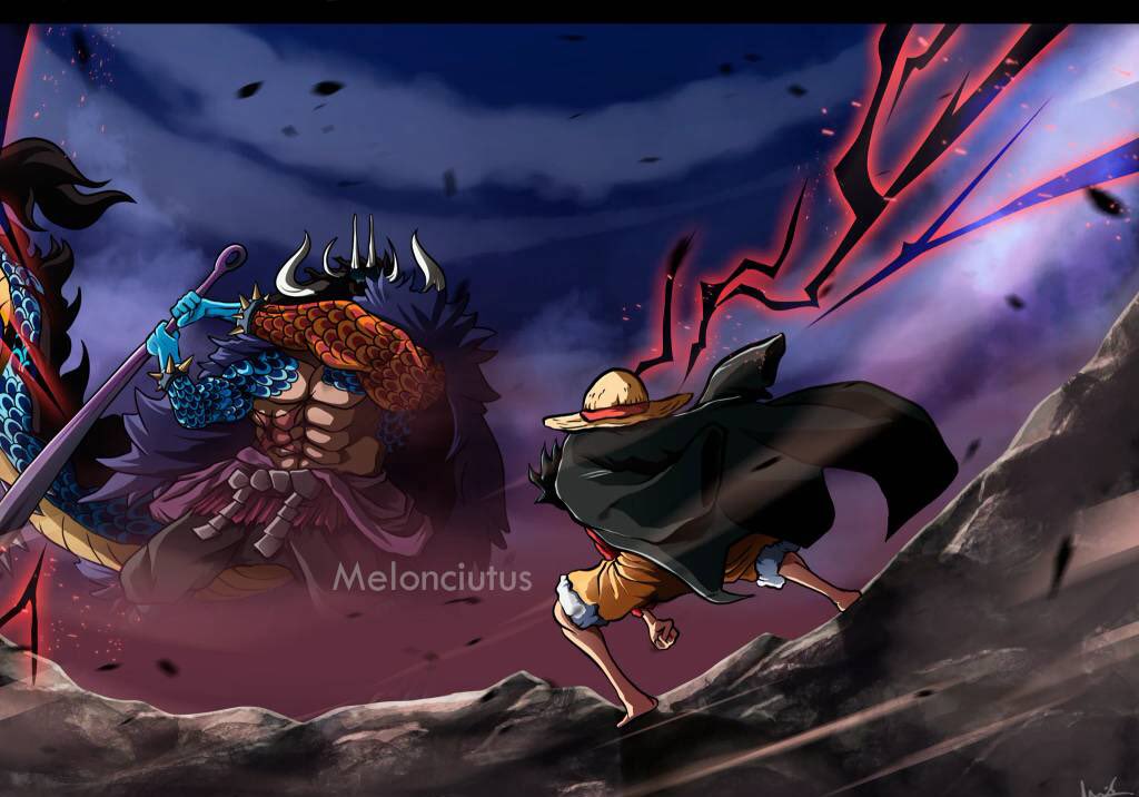 - القتال الاعظم في وانو ، القتال الأفضل في وانو ، ارك وانو لكان بدون طعم دون قتال هذان الاثنان ، ملك الوحوش ، ذو المئة وحش ، قائد قراصنة الوحوش ، كايدو 🐉💙.
و بطلنا و فخر الأمة الونبيسيه ، مونكي دي لوفي ، أعظم شخصية في الانمي كامل إذ لم تكن الأفضل و الأكمل ❤️.