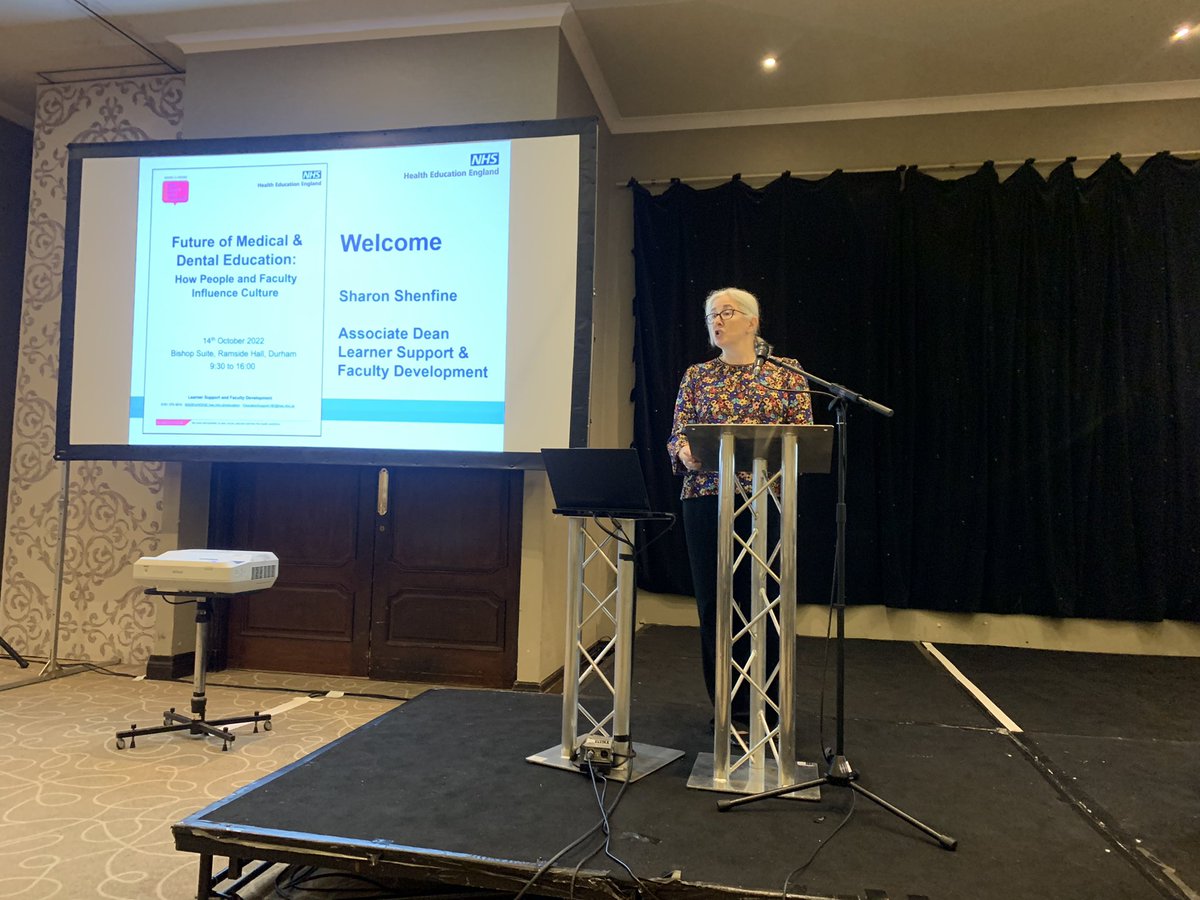 namita_1's tweet photo. Future of Medical and Dental Education opening by Dr Sharon Shenfine ‘treat our junior doctors with respect.’@MADEinHEENE @nhsfyp @NENC_NHS A fair and inclusive culture for all. Deliver, exceptionally to create a ripple effect across our local system. https://t.co/ck6C7zdmE4