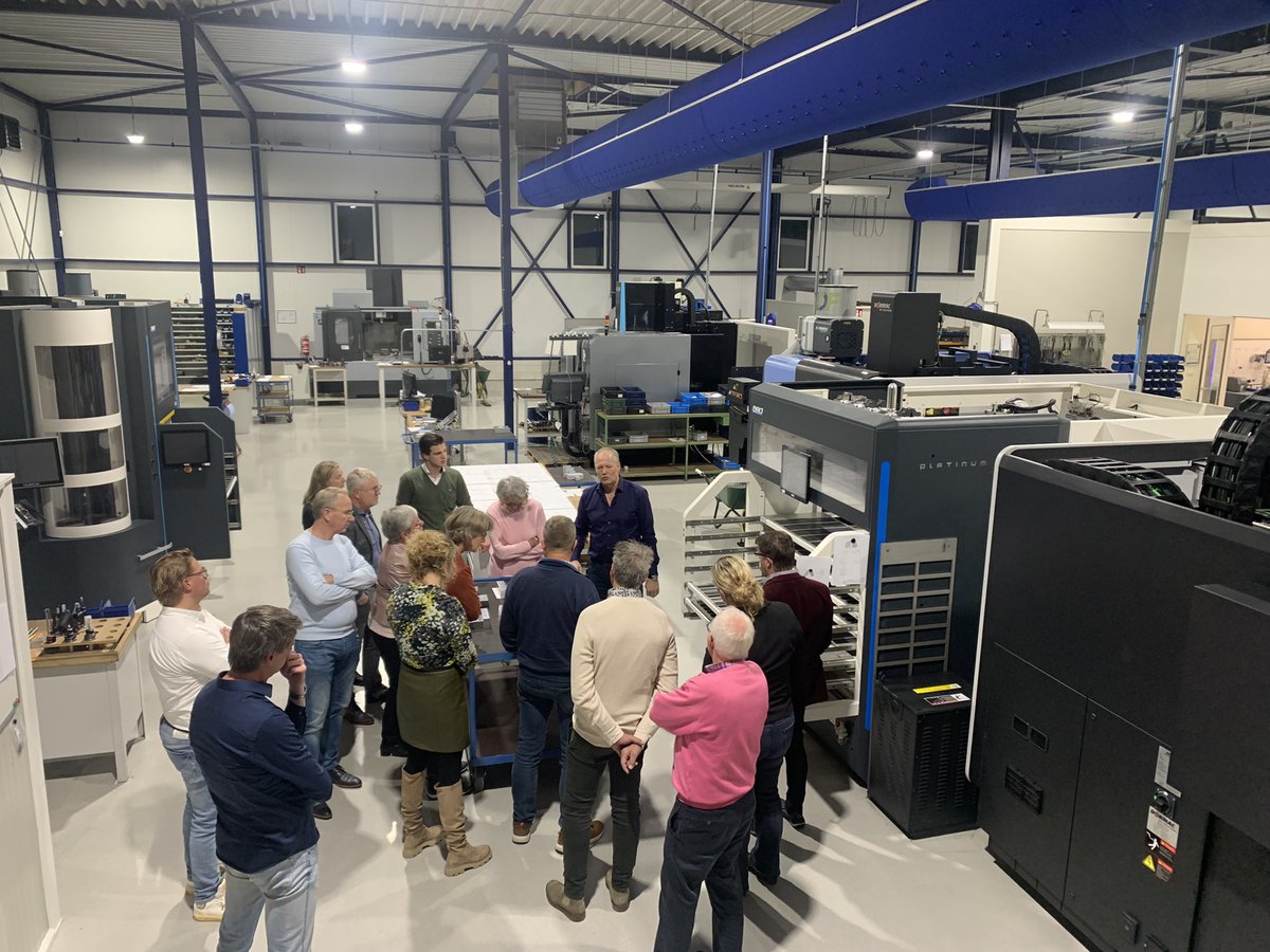 Interessant om te horen en zien hoe Drentse ondernemers marktleider zijn in niches #getechbv #bedrijfsbezoek leden #vvddrenthecentraal