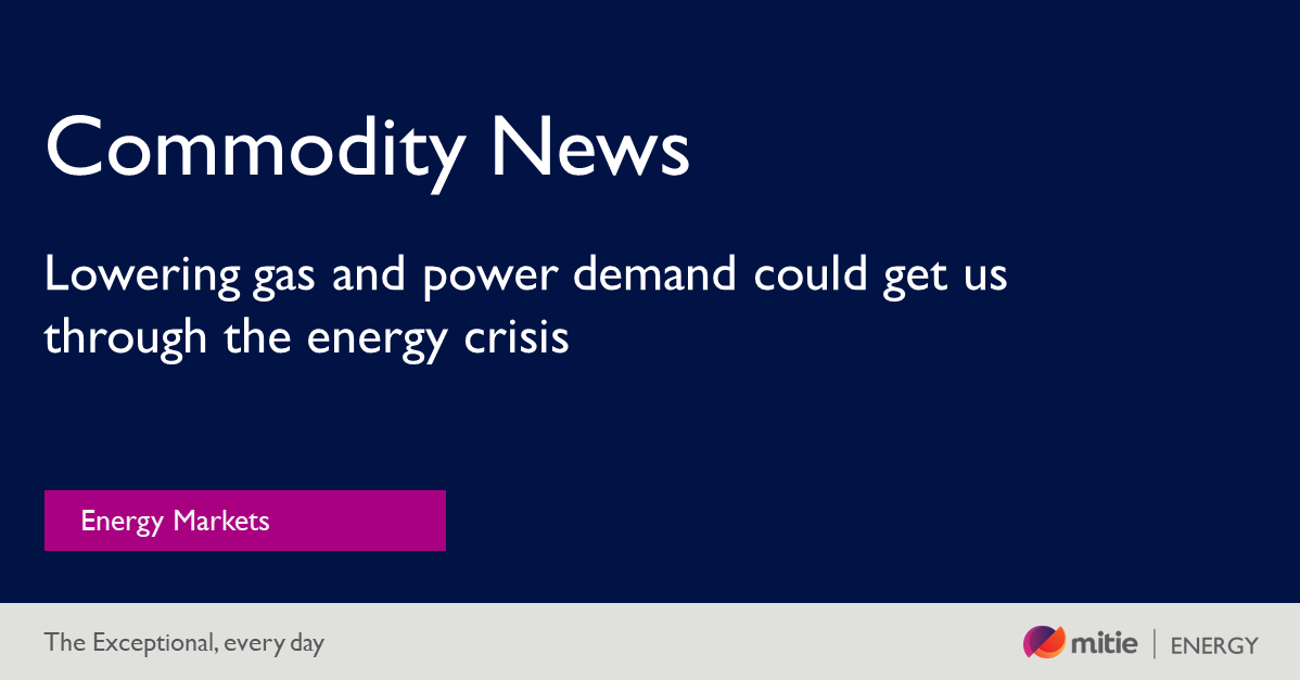 So far this year, UK gas demand has been below normal. LDZ (Local Distribution Zone) usage for heating and cooking is, on average, 15% below last year. October so far has seen demand 20% below normal.
#EnergyMarkets