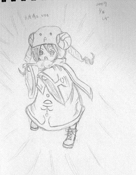 一番古い絵発掘できたのでキャラ絵でも。
#世界私の絵柄変わりすぎだろ選手権 