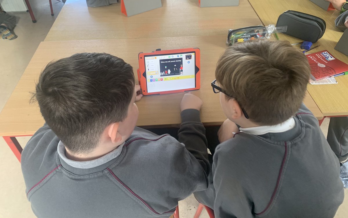 MichelleBrady4's tweet photo. EU code week in full swing here in 4th class in OUr Lady of Victories BNS, Ballymun.  Blown away by how fast they are developing their computational thinking skills - Beebot Mazes, Lego Creations, Scratch Jnr projects and 3D modelling https://t.co/87QkKnvJNv