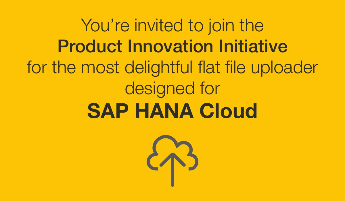 Introducing a cool new way to upload your spreadsheet data to SAP HANA Cloud #saphana #sapbtp blogs.sap.com/2022/10/12/int…