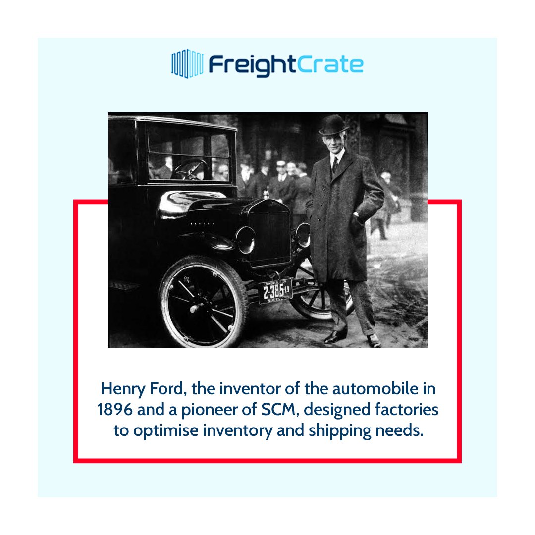 freight_crate's tweet photo. The automobile pioneer believed short-term interests must not squeeze out investment in a business resilience, a lesson many companies have learnt the hard way since 2020.

Henry Ford's contribution to SCM has helped the future in countless way. 

#henryford #ford #scm  #inventor https://t.co/yydUA4mH5H