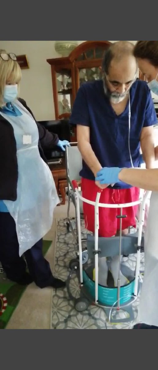 Discharge home. Next day assessment of immediate needs &amp; setting therapy goals. Asking “what is important to you?” ⏺Showering ⏺Sleeping in own bed ⏺Time with grandchildren ⏺Return to religious practices #meaningfulactivity #occupation #goalsetting #AHPsDay <a href="/AHPsNottsHC/">NottshcAHPs</a>