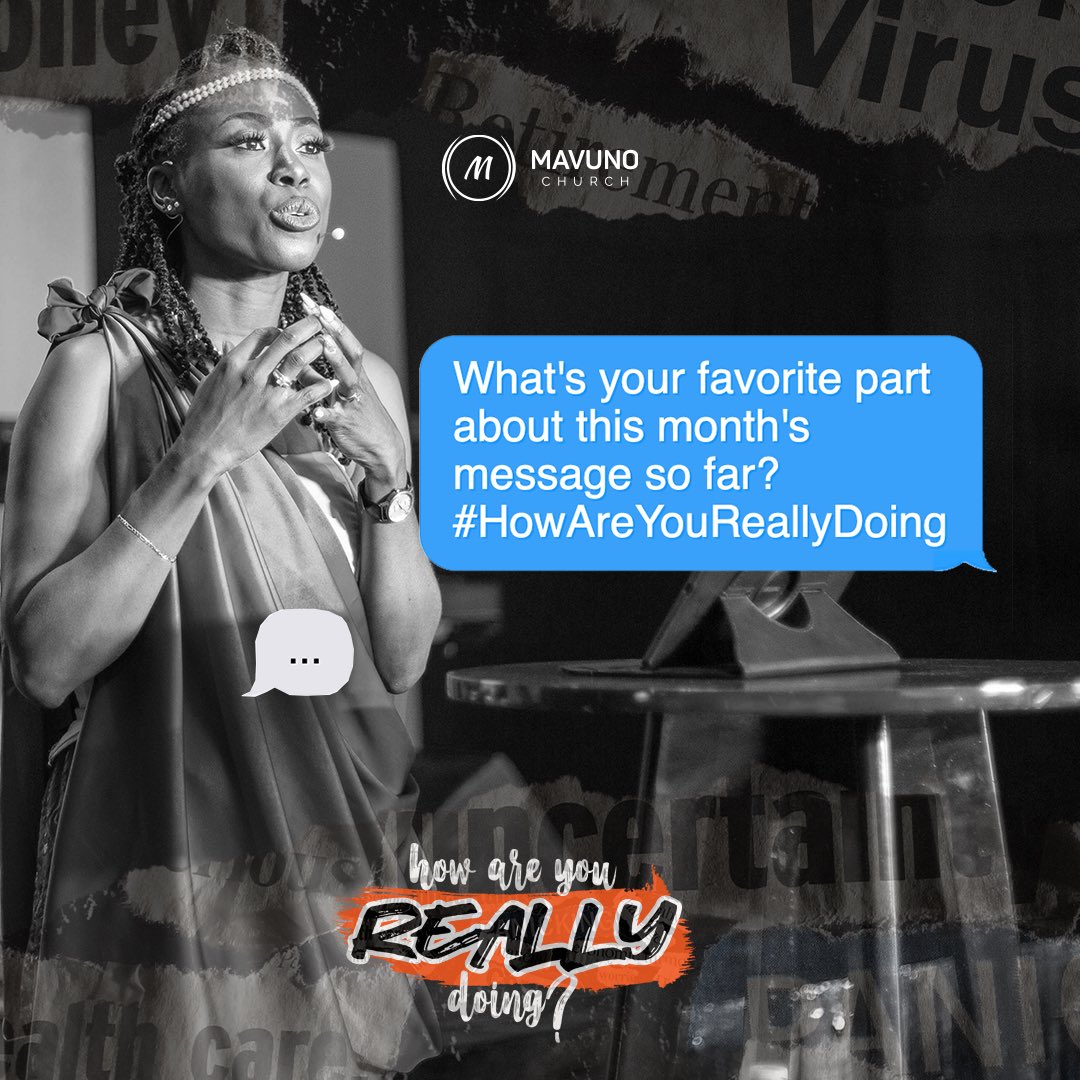 Retweet and let us know what the Lord is saying to you through the sermon so far! #HowAreYouReallyDoing

Watch online: youtube.com/watch?v=0n1Eg9…