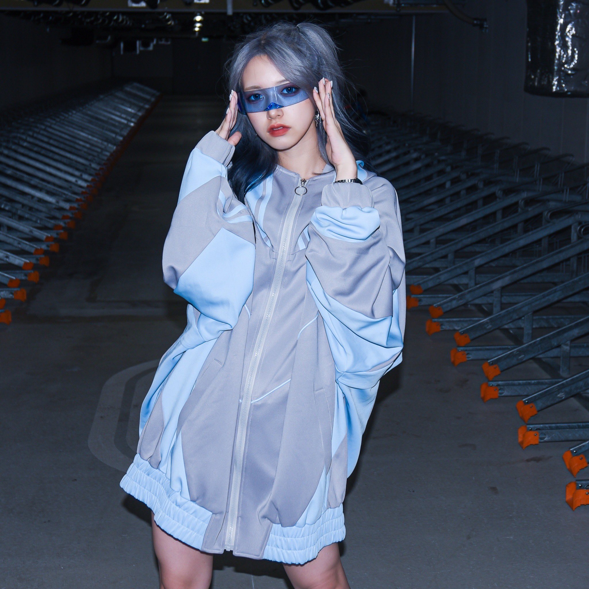 REFLEM ビッグ切替アノラックパーカー LIGHT BLUE www.sathobby.com