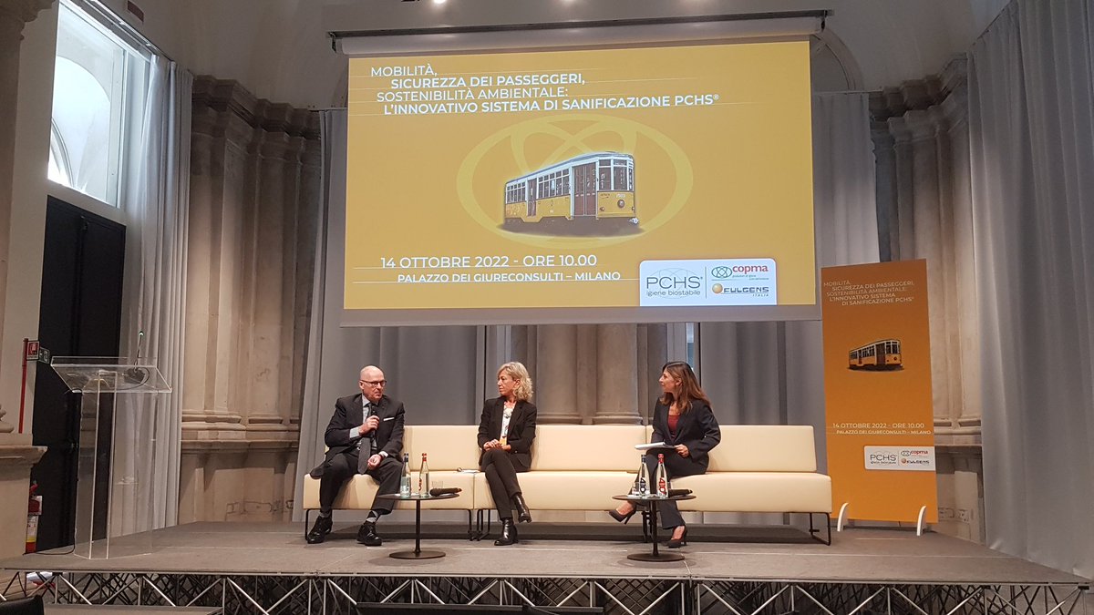 CopmaItaly's tweet photo. "Sono risultati straordinari, vincenti in primis per le persone ma anche per ambiente e grandi manager. Questa ricerca italiana merita un palcoscenico internazionale. Oggi siamo qui a Milano ma il mio invito a scienziati e imprese è di non fermarsi qui"#Copma #PCHS
@WRicciardi https://t.co/0F0qnLX3bp