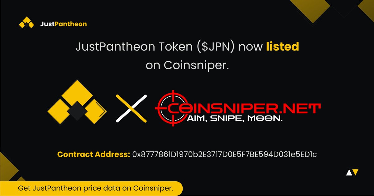 Just Pantheon Token tweet media