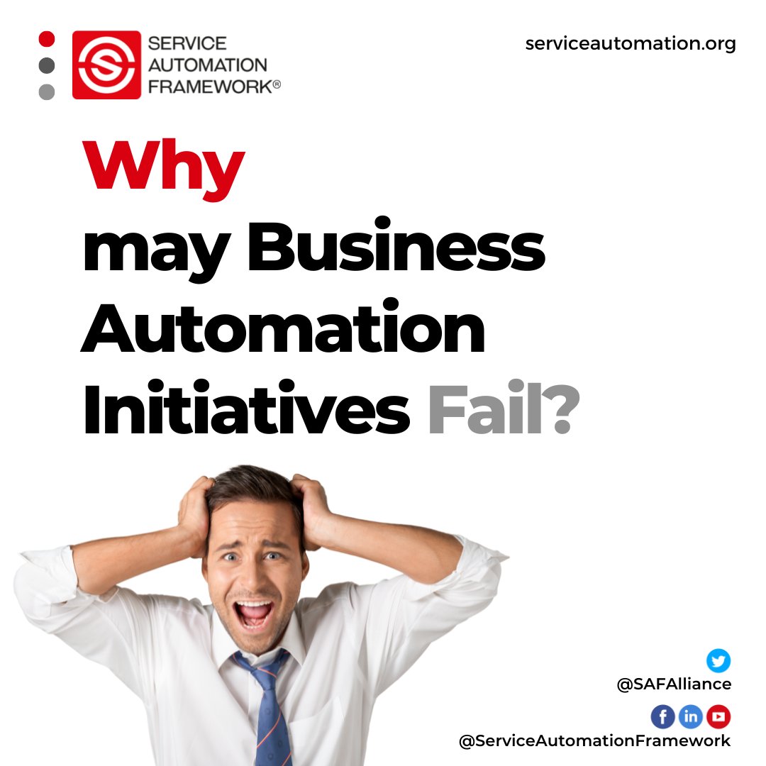We often hear about automation initiatives that fail to succeed. Here are the reasons why:

1. Not testing before implementation.
2. Not understanding what to automate and what not to automate.

Learn how to automate your business the right way👉zcu.io/dAIP

#rpa #saf