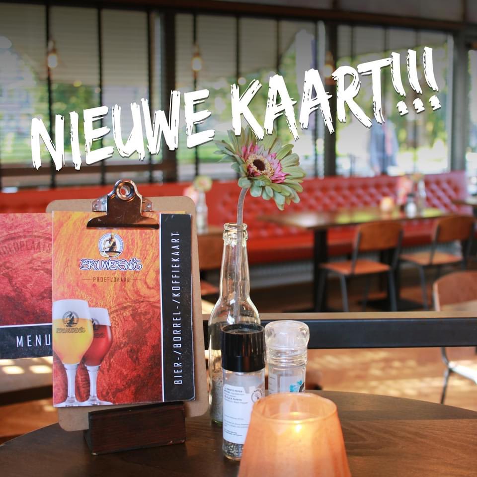 Ons proeflokaal heeft weer een nieuwe kaart! Zowel de lunch- als de dinerkaart zijn vernieuwd!!😊😋
Reserveer via brouwersnos.nl
#nieuwekaart