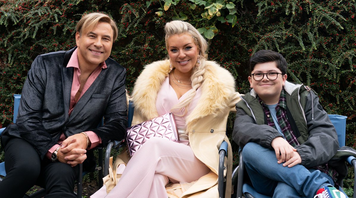 First-look image released of DAVID WALLIAMS, SHERIDAN SMITH and client ARCHIE YATES in GANGSTA GRANNY STRIKES AGAIN! Coming soon to BBC One, CBBC and BBC iPlayer! #AAMClientNews #AAMKids