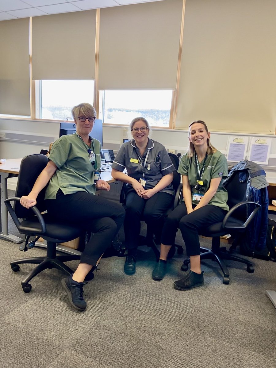 A big welcome to Alison, finishing her first week in Hasting DN team as clinical lead!! And already having a brilliant impact ☺️ #communitynursing #teamwork #nurse @ESHT_CHIC