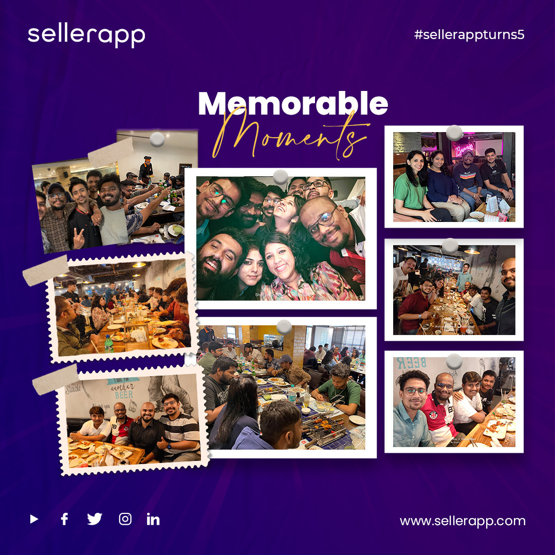 SellerApp_Inc's tweet photo. 5 years, and lots of fun!✨✨✨
Here are some fun and memorable moments from our AMAZING team over the years.
🗓Don’t MISS our HUGE anniversary PARTY on the 18th of October!
#SellerApp4All #q4 #amazonq4 #comingsoon #anniversary #SellerApp #amazonfba #amazon https://t.co/4HwDnPL2sR